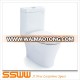 Floor Mounted Imperial European Toilets Bowl Siphon Jet Flushing