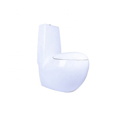 Egg Shaped Toilet Ceramic One-piece Basin