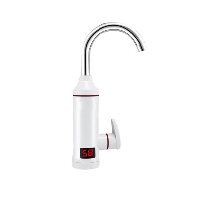 3000W 50HZ 150L White ABS Material Water Tap Cold And Hot Water Mixer Instant Electric Bathroom and Kitchen Water Heater Boiling